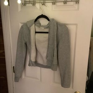 John Galt cropped sweatshirt